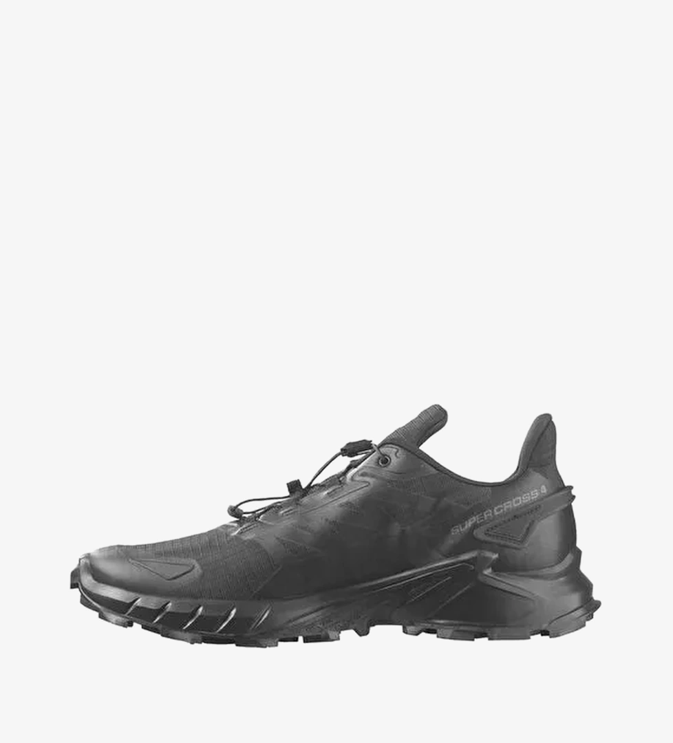 Salomon L41736200_SUPERCROSS 4 Siyah Erkek Koşu Ayakkabısı