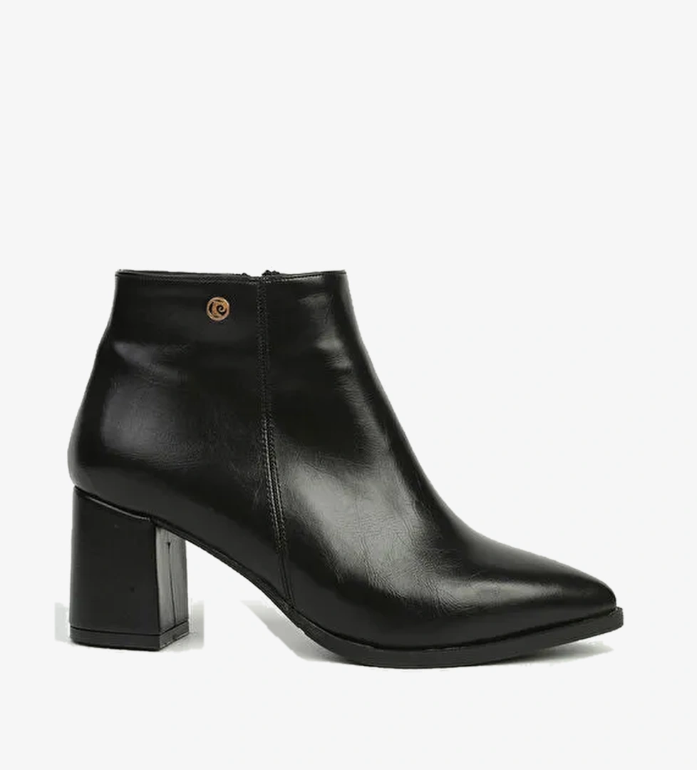 Pierre Cardin Siyah Kadın Topuklu Bot PC-54984