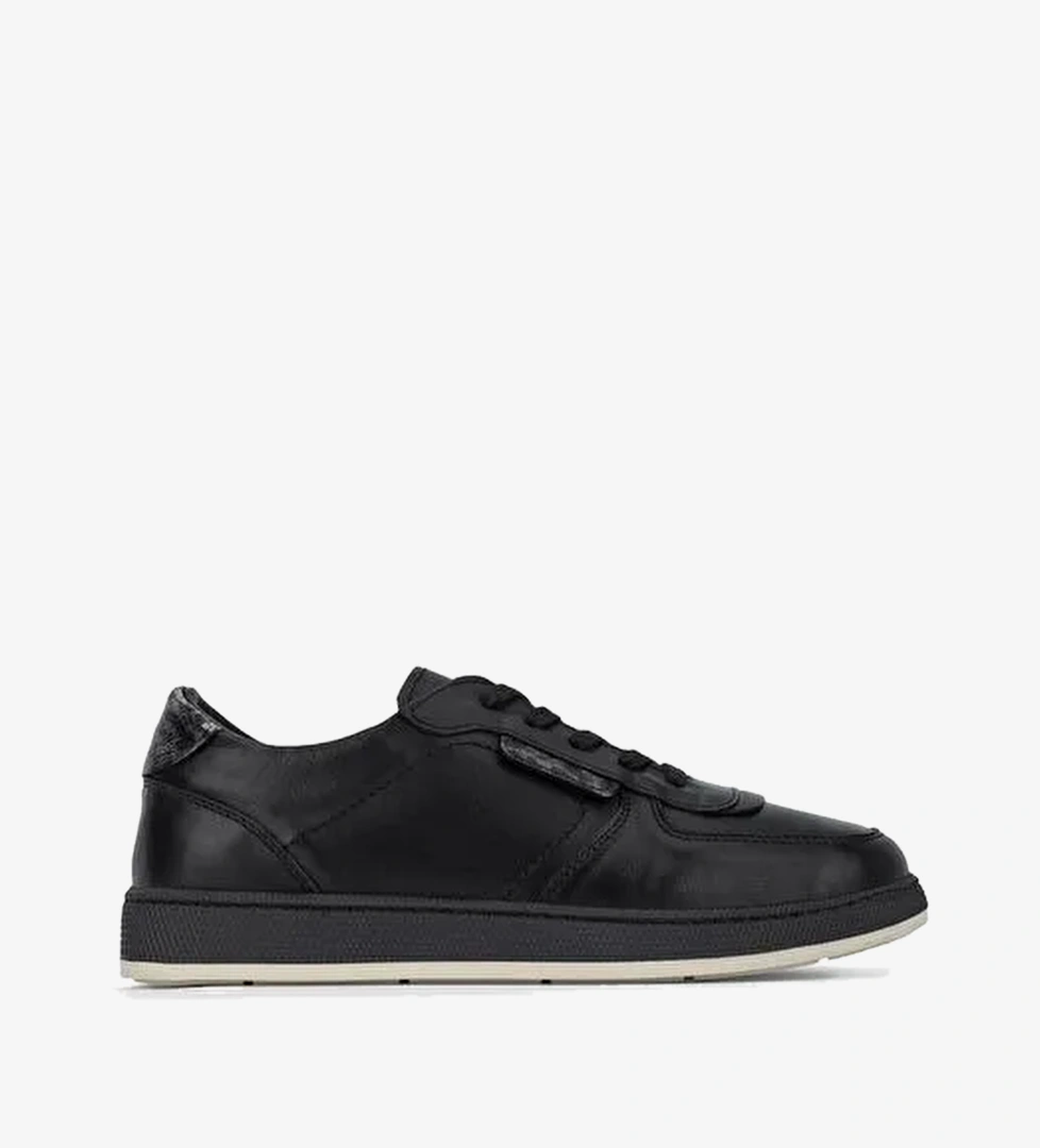 Tamer Tanca Kadın Hakiki Deri Siyah Sneakers & Spor Ayakkabı