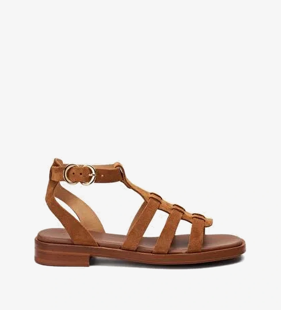 Kadın Sandalet 87B7 Frau VELOUR-S