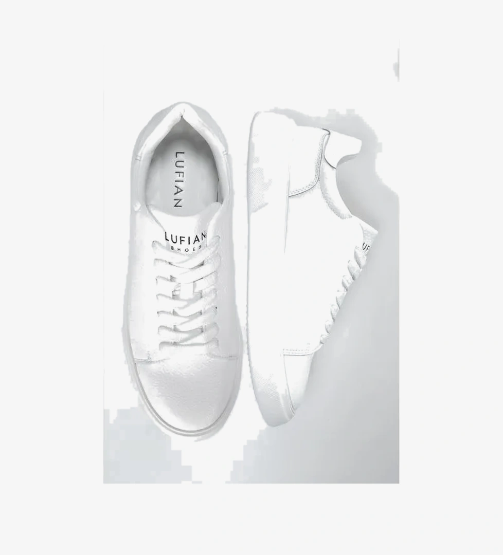 Tommy Erkek Deri Sneaker Ayakkabı Beyaz
