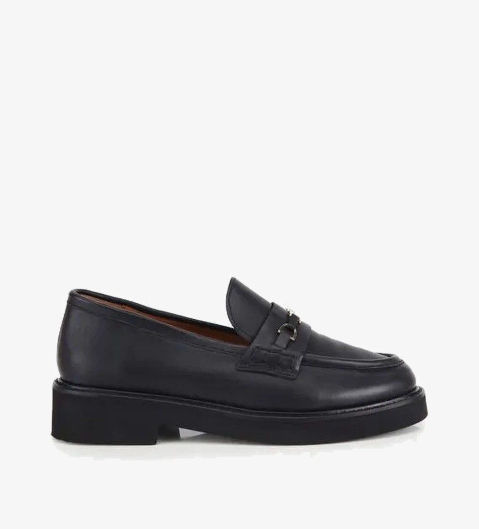 Kadın Deri Siyah Yumuşak Dokulu Klasik Makosen Loafer 01AYH335490A100