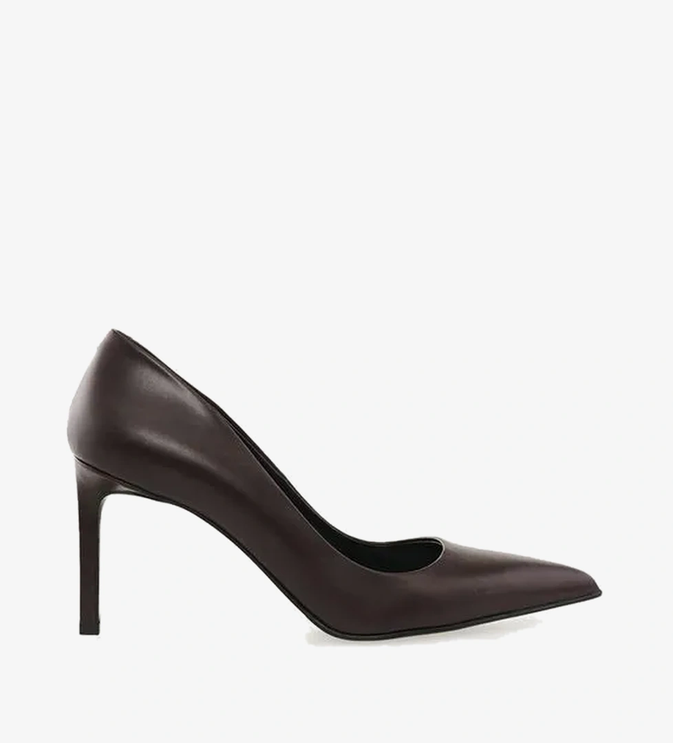 Ted Baker TBFW26FSHO001127 Bordo Kadın Deri Yüksek Topuklu Stiletto