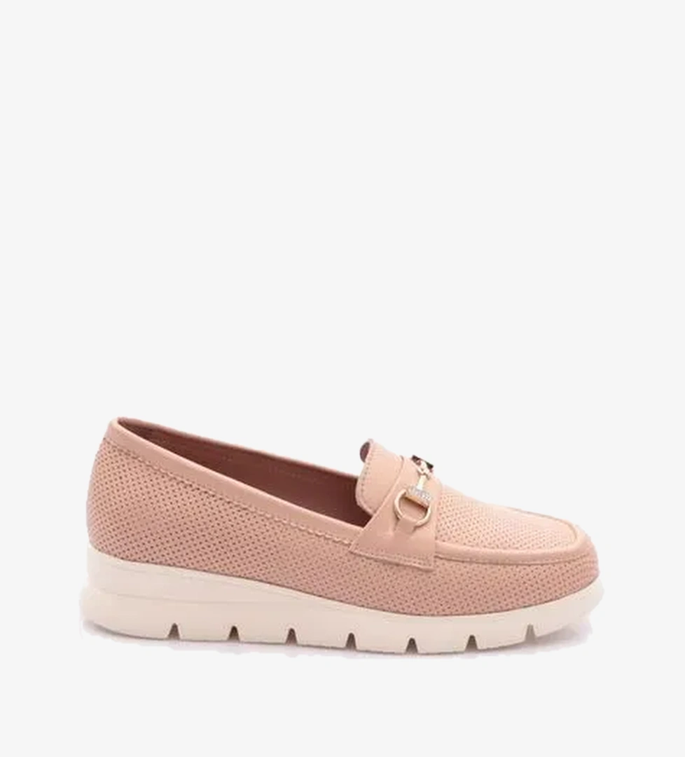 Dgn 6095-1 Kadin Aksesuarli Loafer Ayakkabi