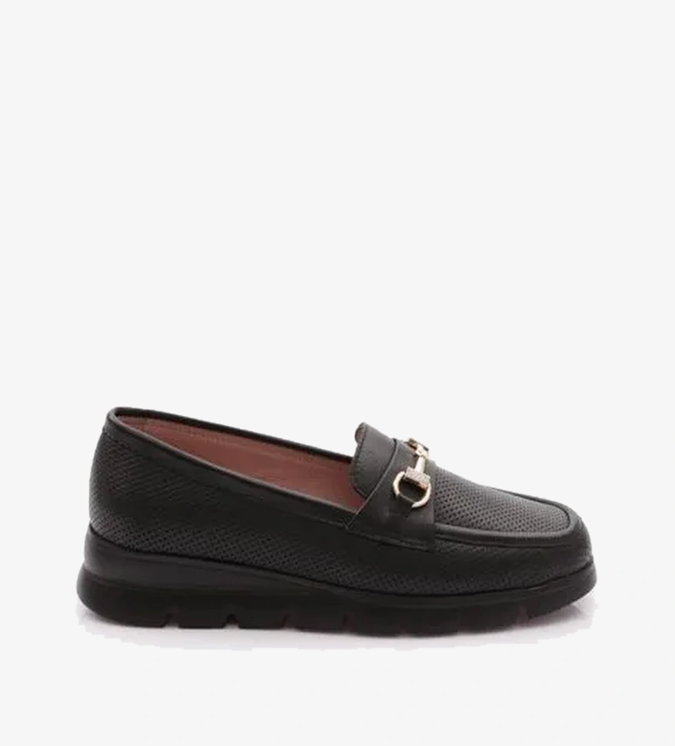 Dgn 6095-1 Kadin Aksesuarli Loafer Ayakkabi