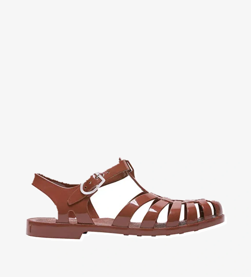 Meduse Toprak Kadın Sandalet SUN201-TERRACOTTA - Görsel 1