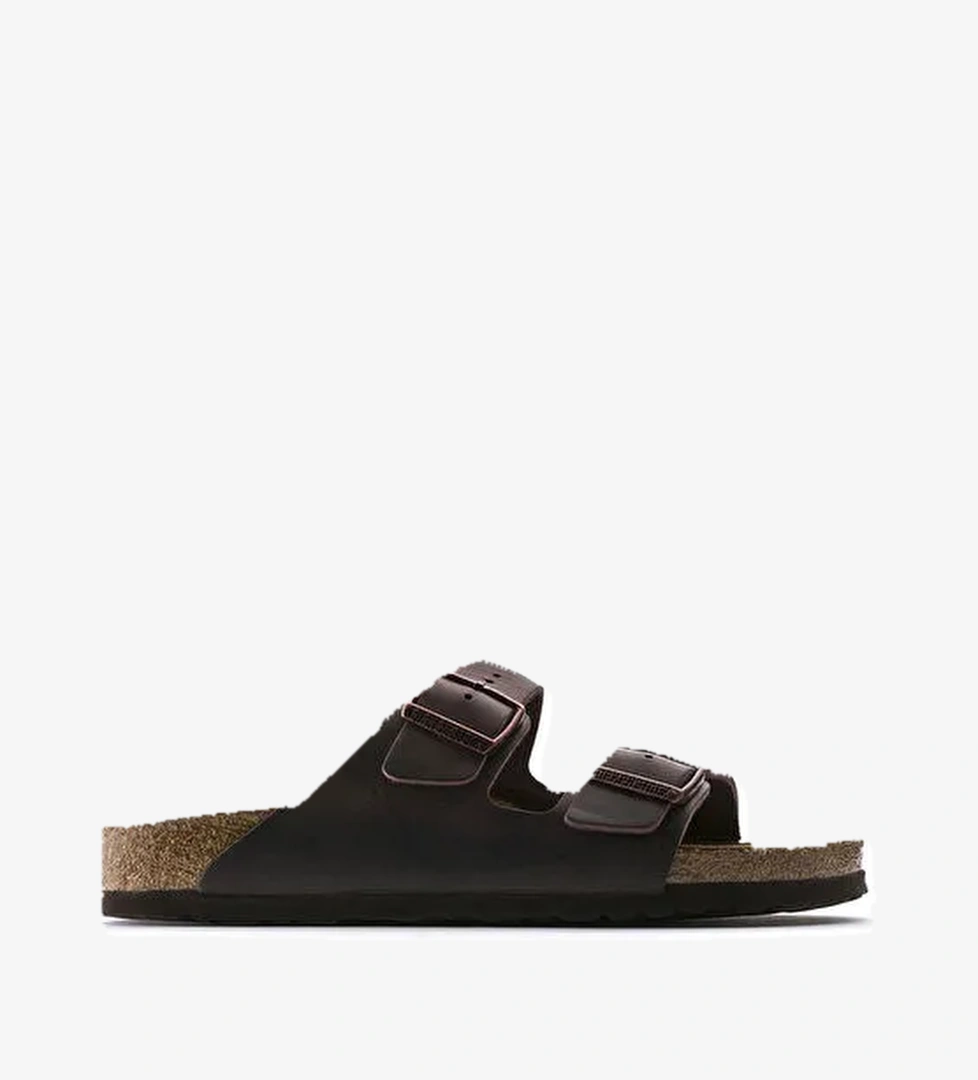 Birkenstock Kahverengi Erkek Deri Terlik 452763 - Görsel 1