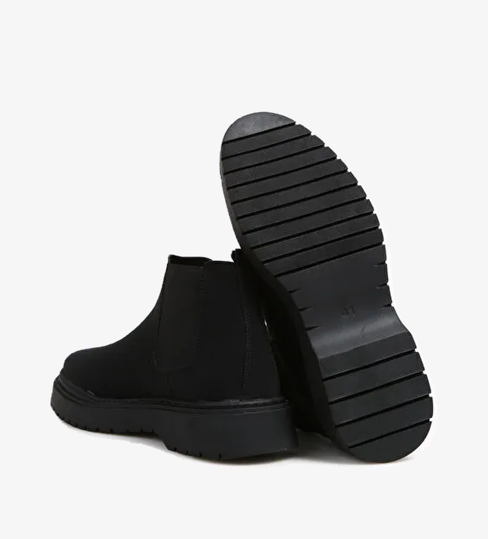 F By Fabrika F By Fabrika Siyah Erkek Bot MOTTER model görseli