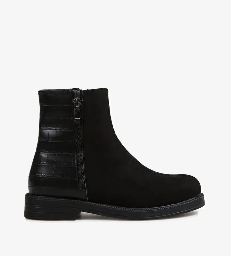 F By Fabrika F By Fabrika Siyah Kahverengi Kadın Süet Bot Melioren model görseli