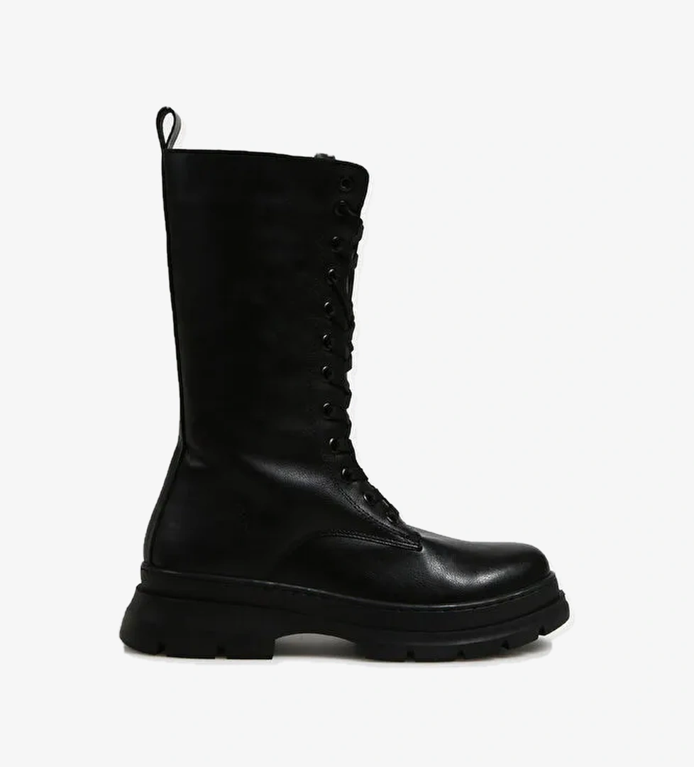 F By Fabrika Siyah Kadın Çizme NESTAR - Görsel 1