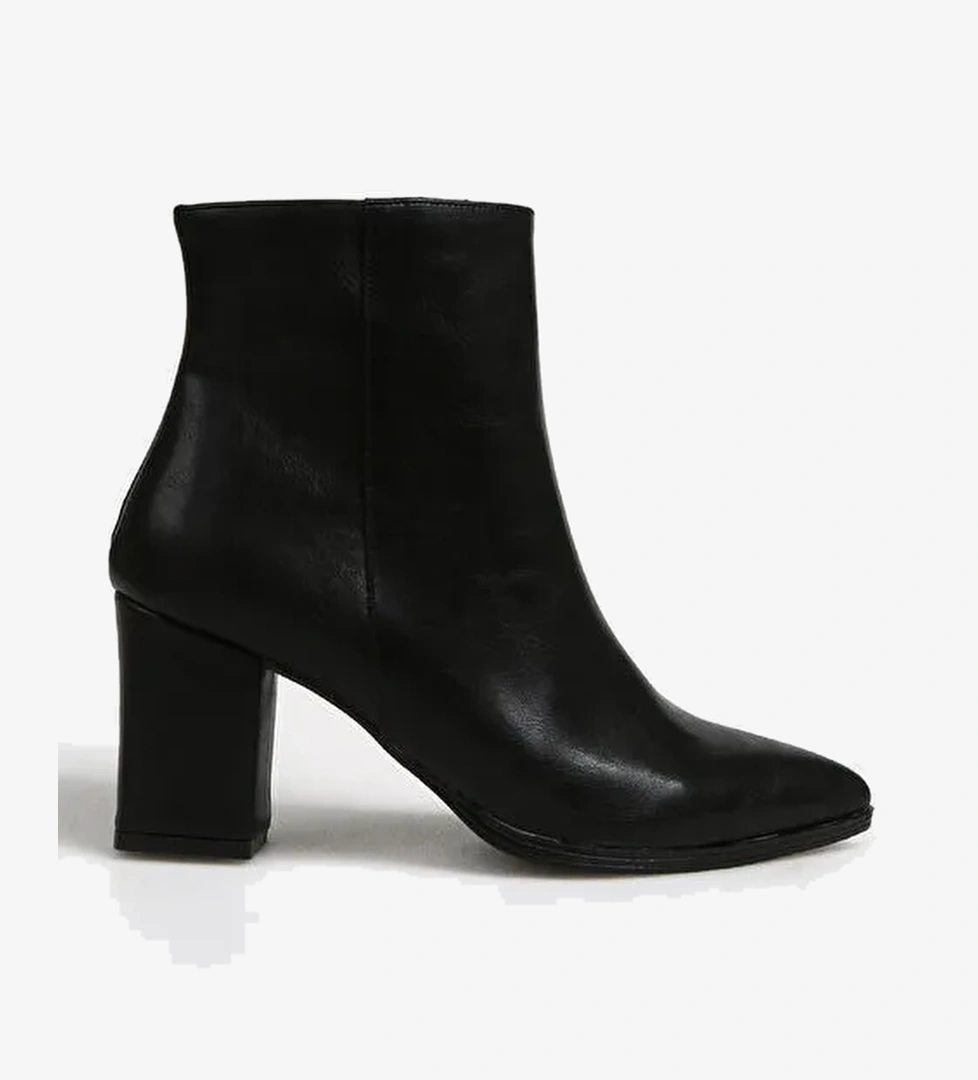 F By Fabrika Siyah Kadın Topuklu Bot GRILO - Görsel 1