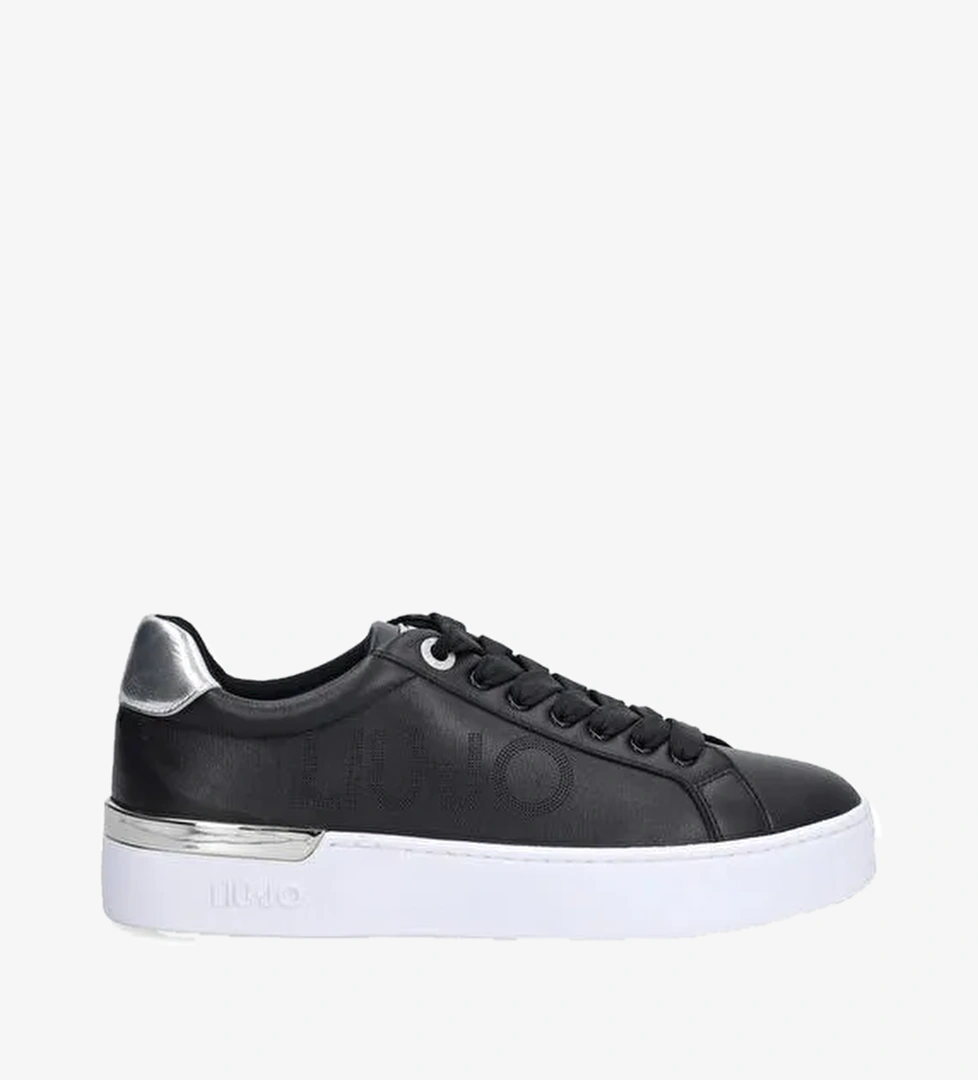 Liu Jo Siyah Kadın Deri Sneaker BA3025PX02601039 - Görsel 1