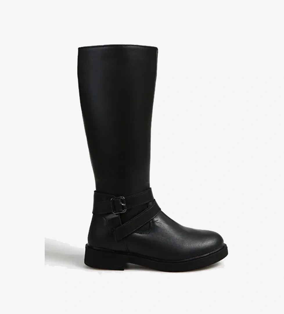 F By Fabrika Siyah Kadın Çizme MOUTH - Görsel 1