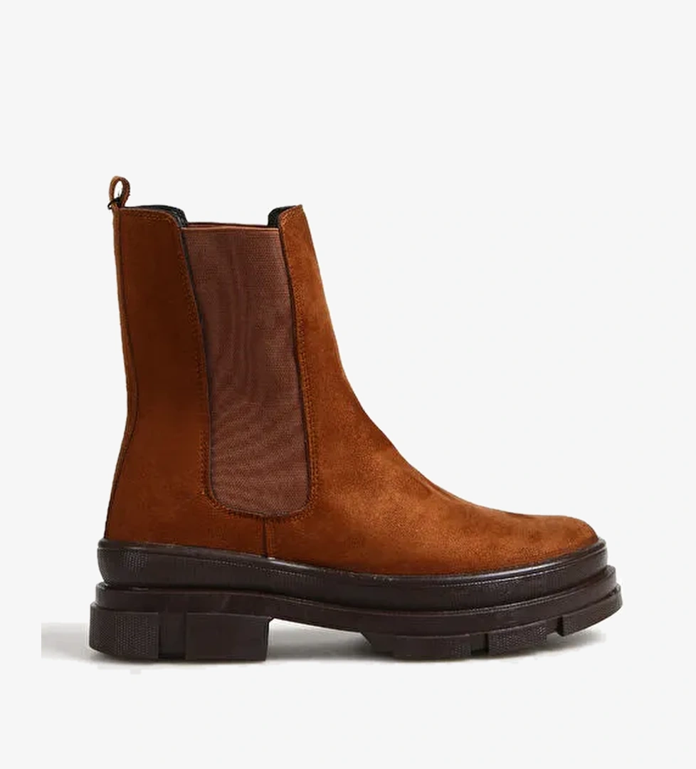 F By Fabrika F By Fabrika Tarçın Kadın Süet Bot MARISEL model görseli