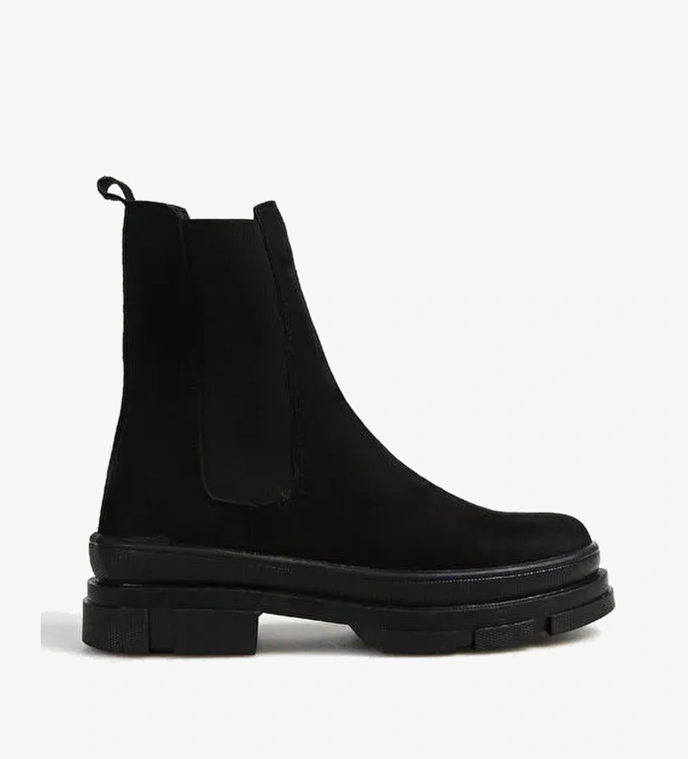 F By Fabrika Siyah Kadın Süet Bot MARISEL