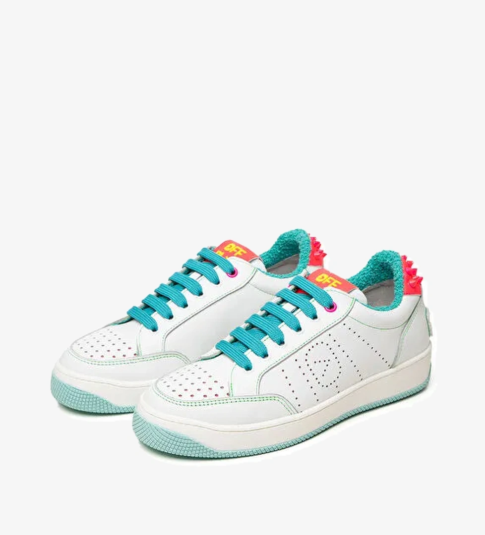 Off Play Off Play Beyaz Kadın Deri Sneaker XWCOMO1LH0212 model görseli
