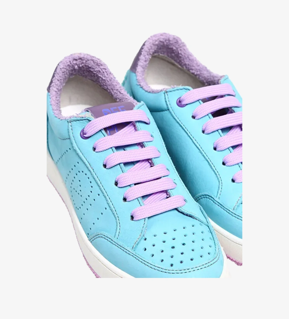 Off Play Mavi Kadın Deri Sneaker COMO1D NB80-12 - Görsel 1