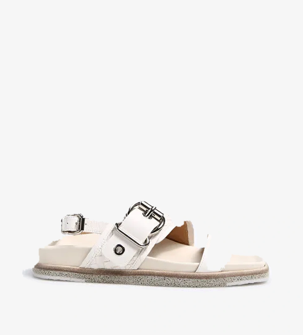 Laura Bellariva Beyaz Kadın Sandalet 8931I