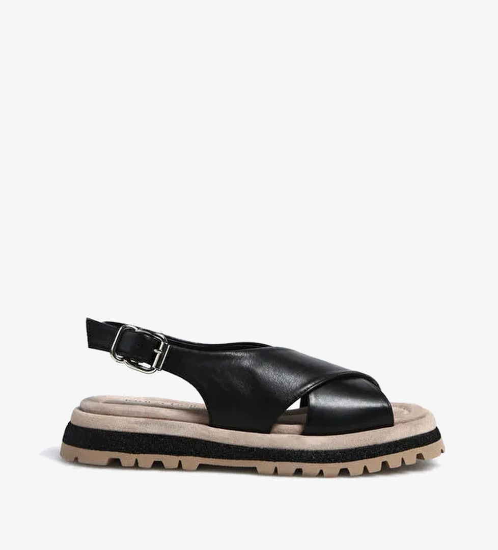 Laura Bellariva Siyah Kadın Sandalet 8941 - Görsel 1