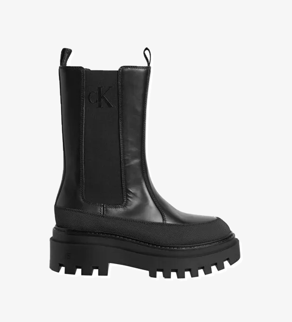 Calvin Klein Calvin Klein Siyah Kadın Deri Bot YW0YW011110GT model görseli