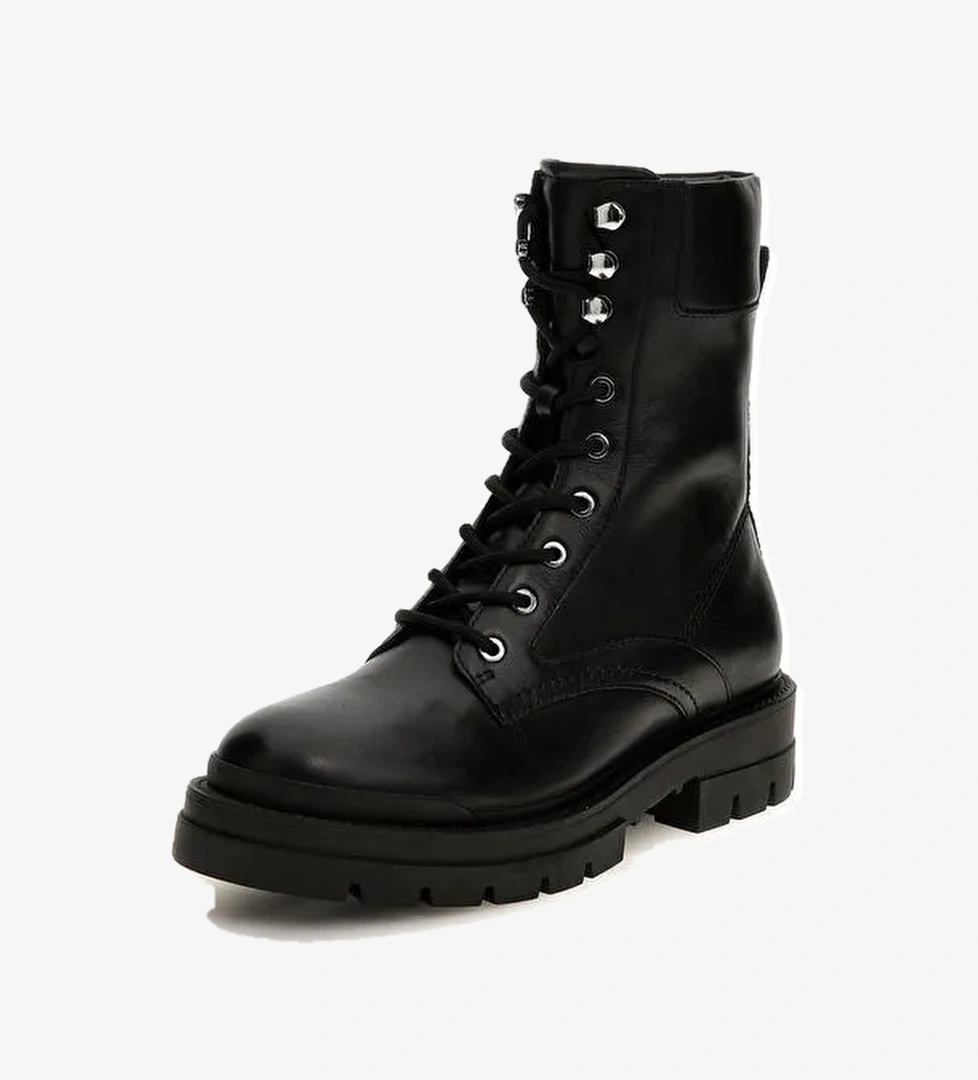 Guess Siyah Kadın Deri Bot FL7OTTELE10 - Görsel 1