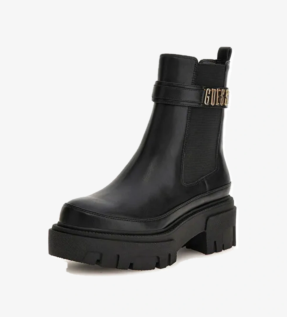 Siyah Kadın Bot FL8YEAELE10 - Görsel 1