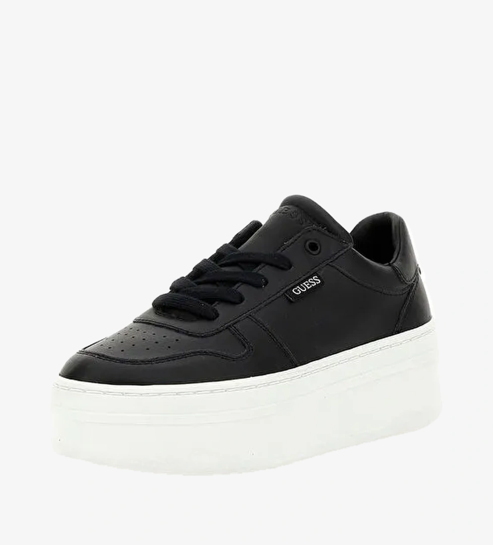 Guess Guess Siyah Kadın deri Sneaker FL6LIFLEA12 | Boyner Siyah - 1. görsel