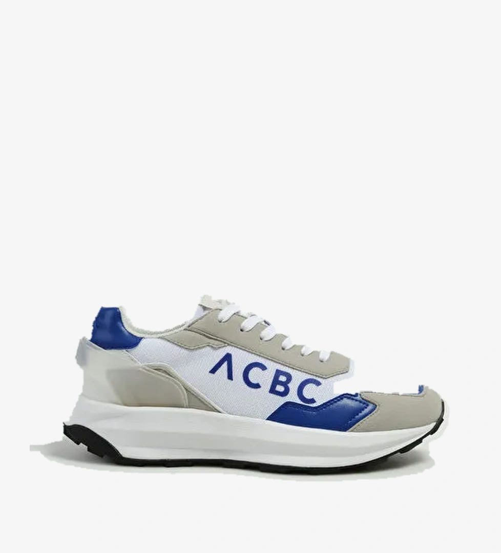 Acbc Beyaz-Mavi Erkek Sneaker SHACBRUN