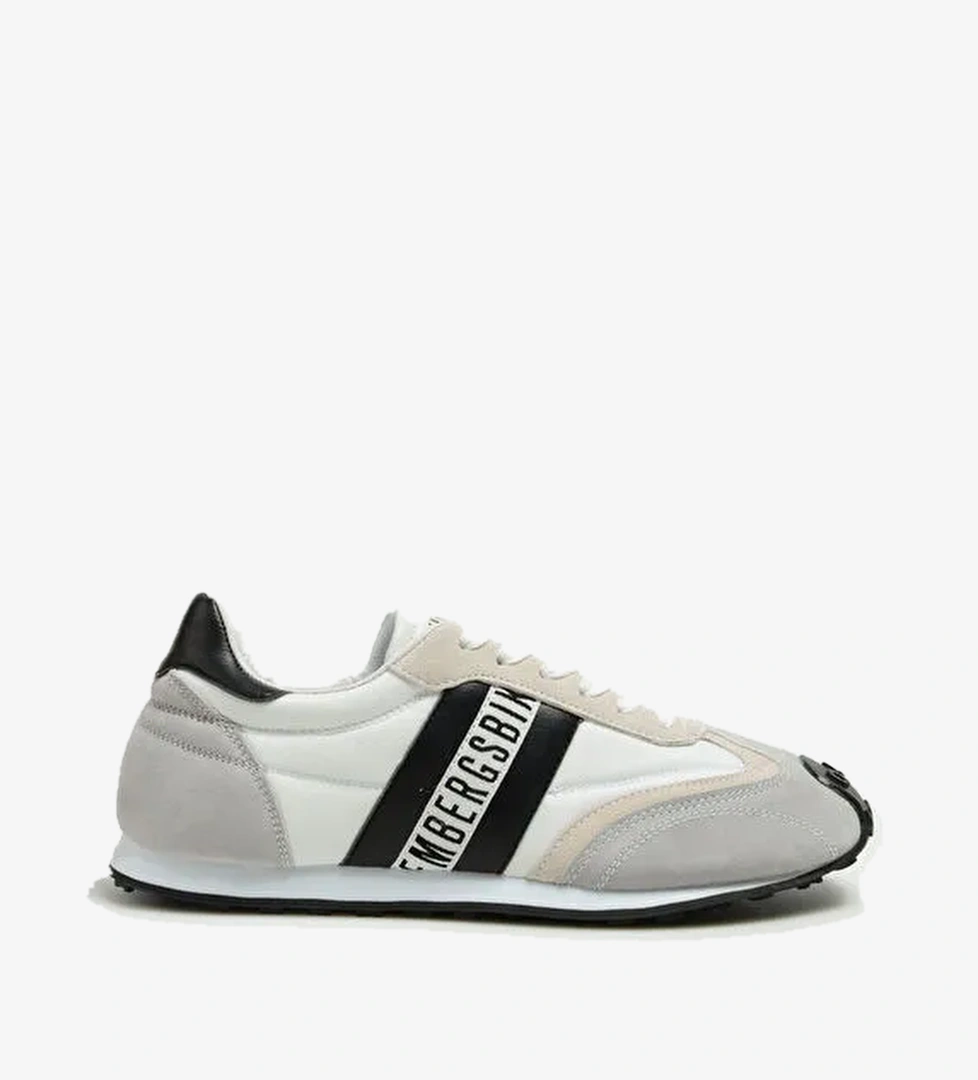 Dirk Bikkembergs Dirk Bikkembergs Beyaz-siyah Siyah-beyaz Erkek Deri - Kumaş Sneaker 19139/cp model görseli