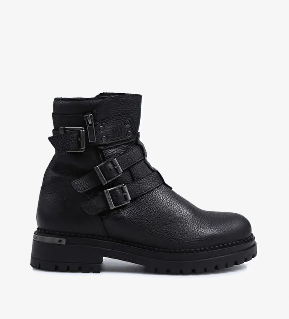 Harley Davidson Harley Davidson Siyah Erkek Deri Bot HENRI | Boyner Siyah - 1. görsel