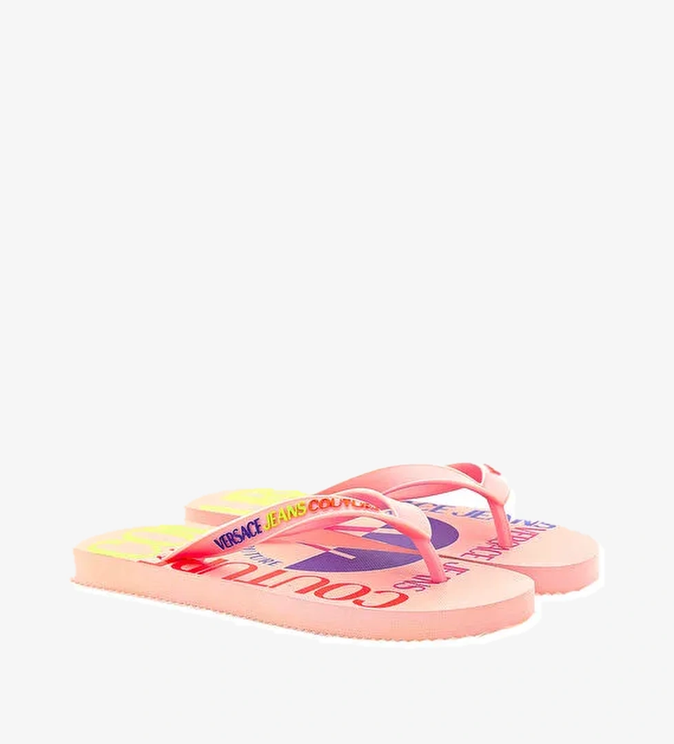 Versace Jeans Couture Pembe Kadın Terlik 74VA3SQ7ZS628PW9 - Görsel 1
