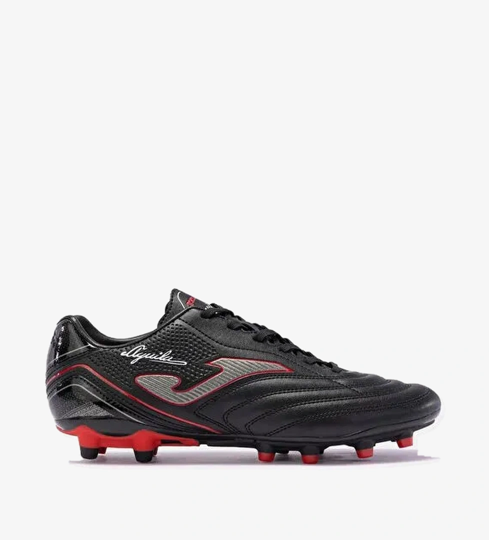 Joma AGUW2301FG AGUILA 2301 BLACK RED Siyah - Kırmızı Erkek Futbol Ayakkabısı - Görsel 1