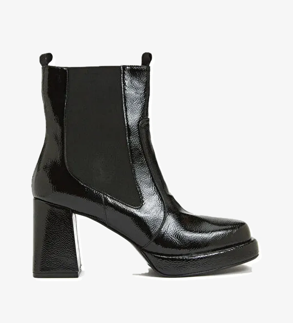 Divarese Siyah Kadın Topuklu Bot 23912 - Görsel 1