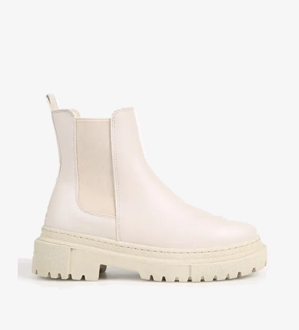 Fabrika Ekru Kadın Bot CASERTA NEW - Görsel 1