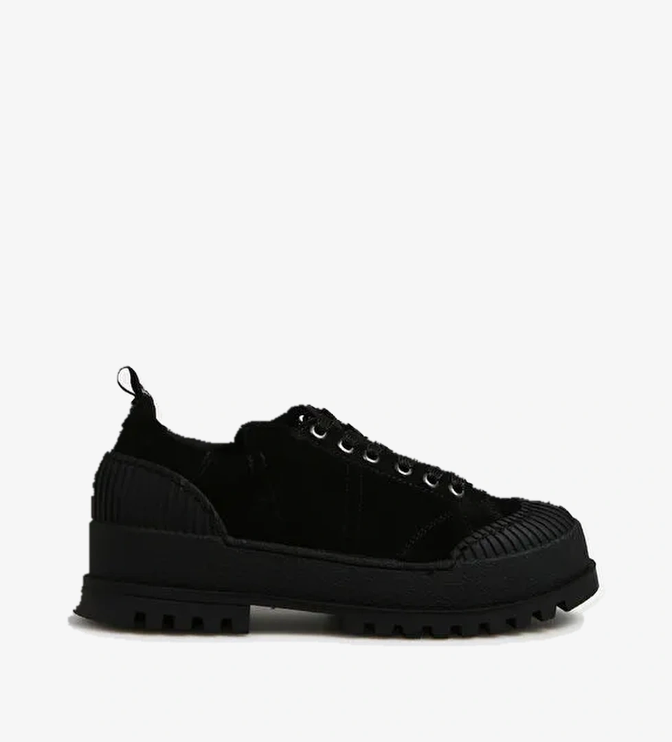 Aeropostale Siyah Kadın Süet Sneaker RINALDI - Görsel 1