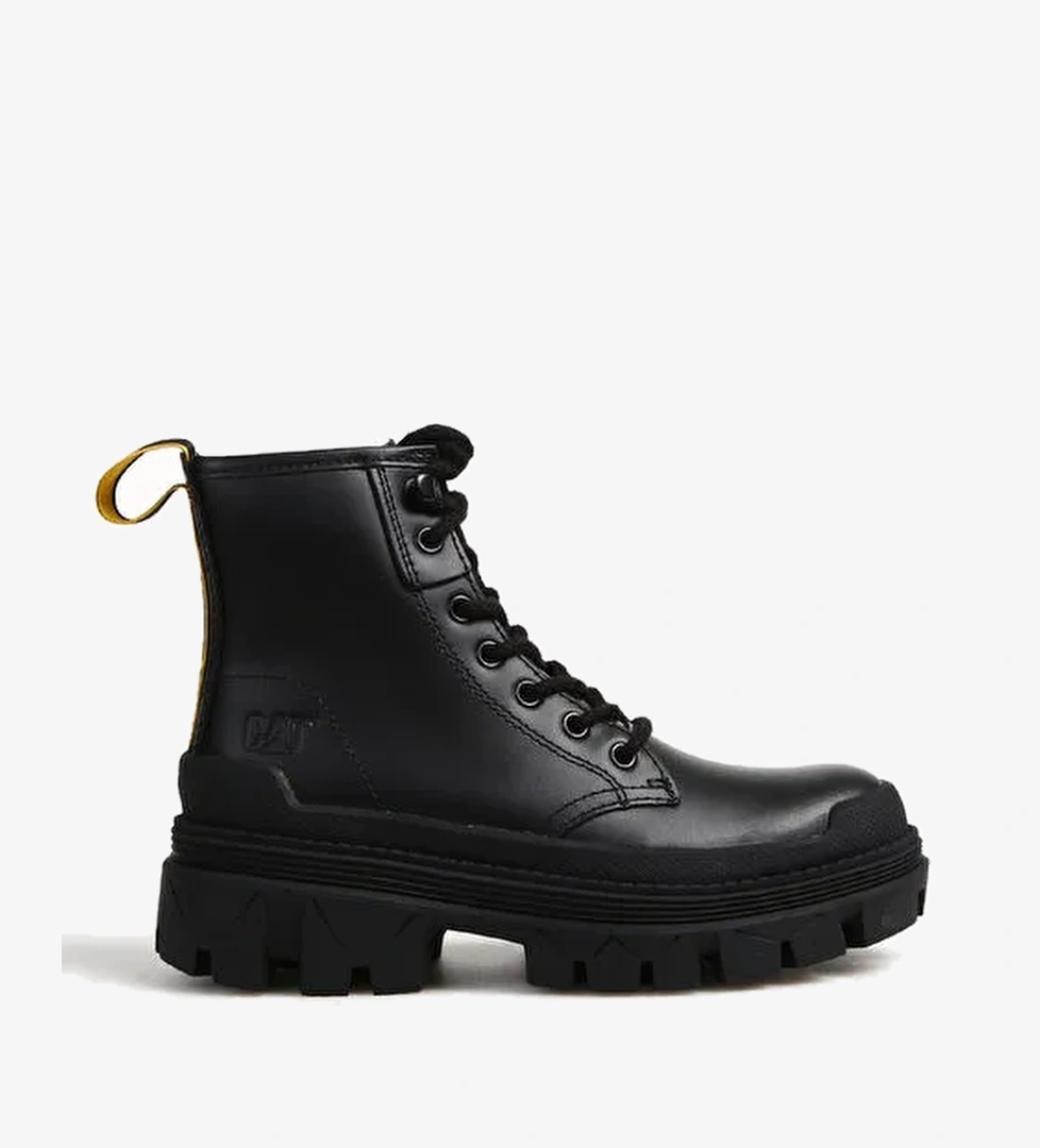 Caterpillar Siyah Kadın Deri Bot HARDWEAR HI - Görsel 1