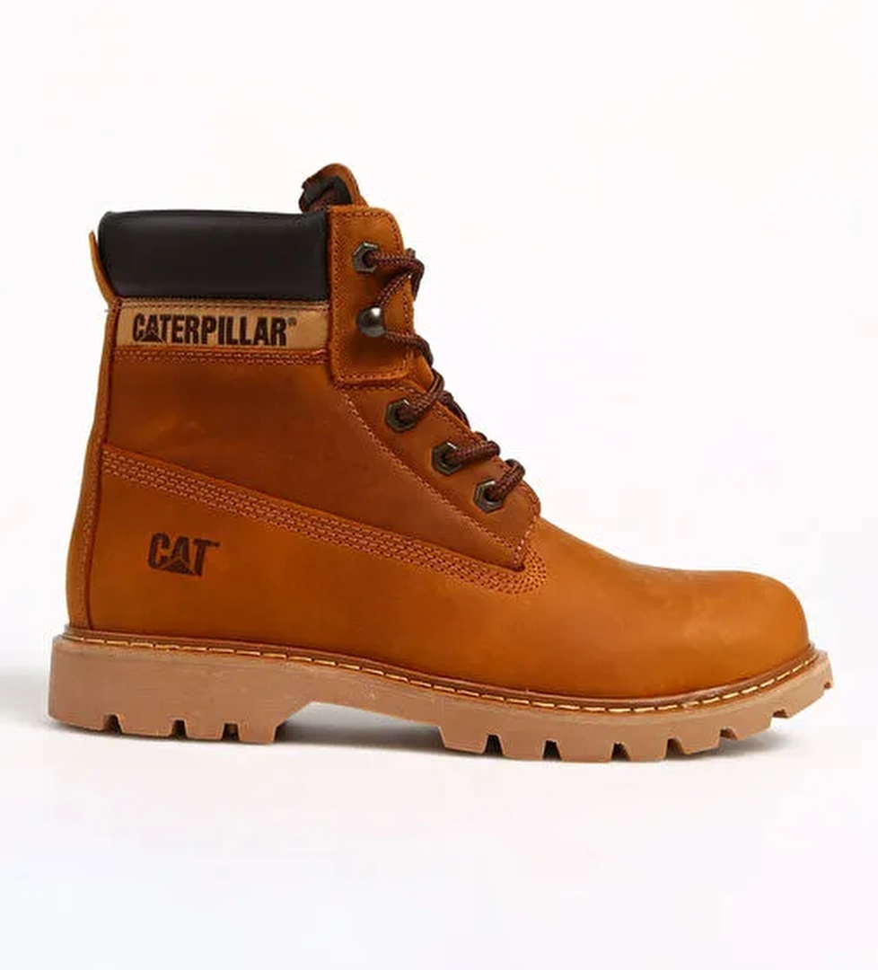 Caterpillar Kahve Erkek Deri Bot GOLDEN - Görsel 1
