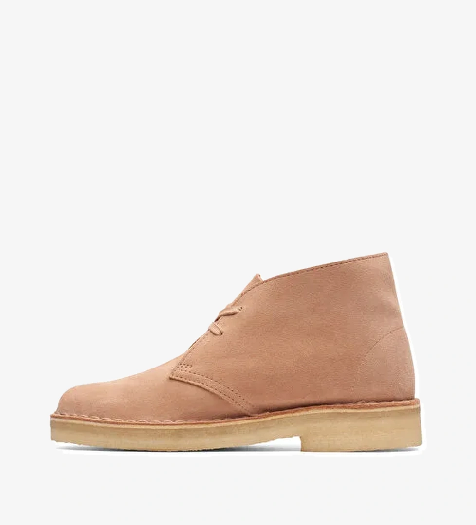 Clarks Açık Kahverengi Kadın Süet Bot 26173214 - Görsel 1