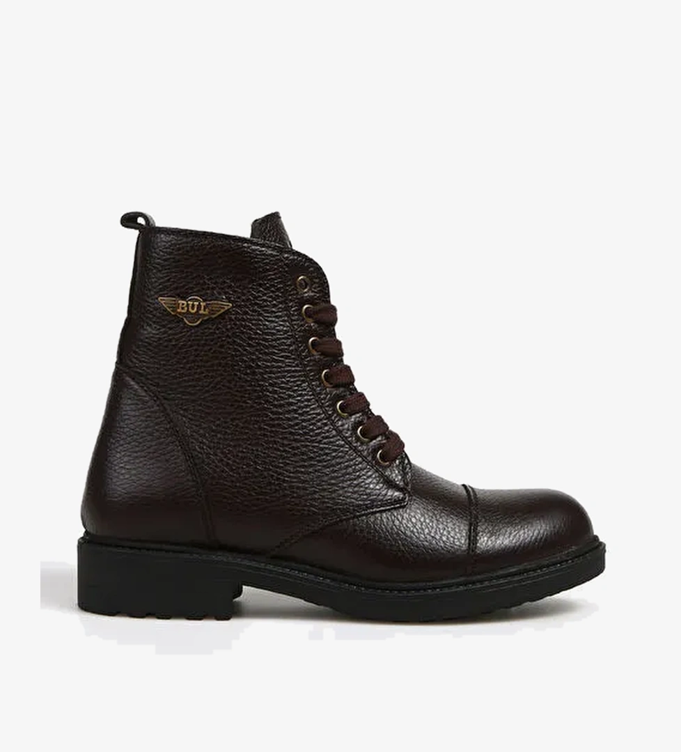 Bulldozer Kahverengi Kadın Deri Bot BUL-240507