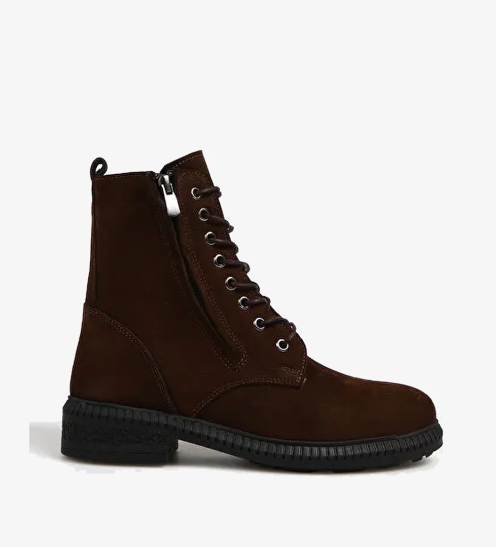 Bulldozer Bulldozer Deri Kahve Kadın Bot BUL-240625 model görseli