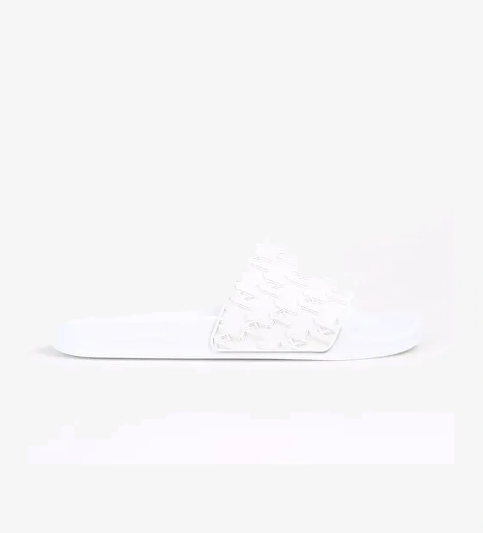 Karl Lagerfeld Karl Lagerfeld Beyaz Erkek Plaj Terliği KONDO Monogram Slide model görseli