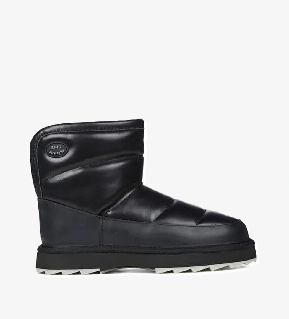 EMU Deri Siyah Kadın Bot VALERİE - Görsel 1