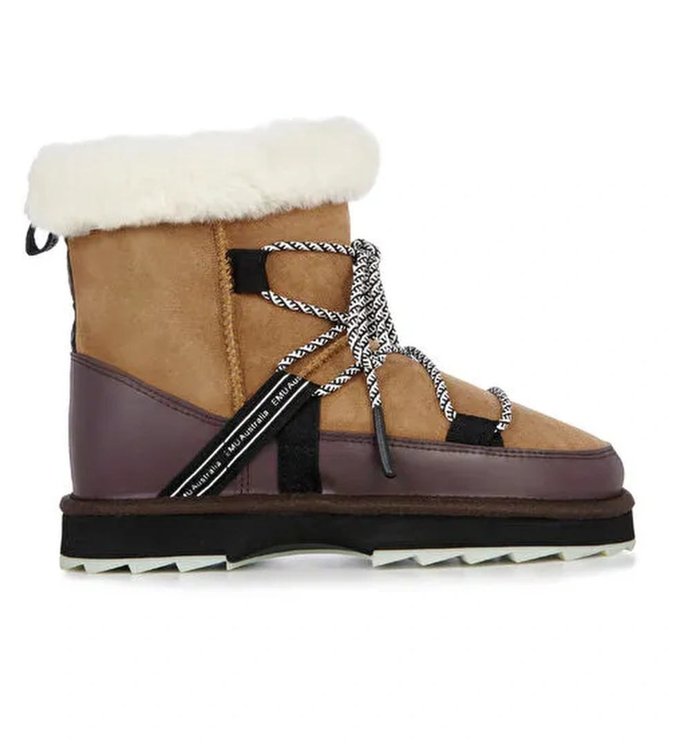 EMU Taba Kadın Deri Bot BLURRED