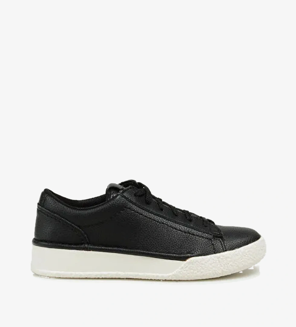 Clarks Siyah Kadın Deri Sneaker 26167764 - Görsel 1