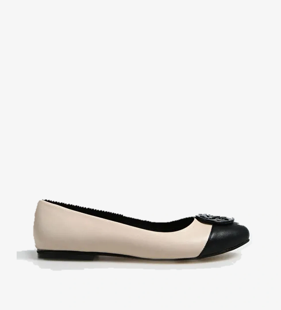 Fabrika Fabrika Bej-siyah Siyah Kadın Babet Rebuly New model görseli