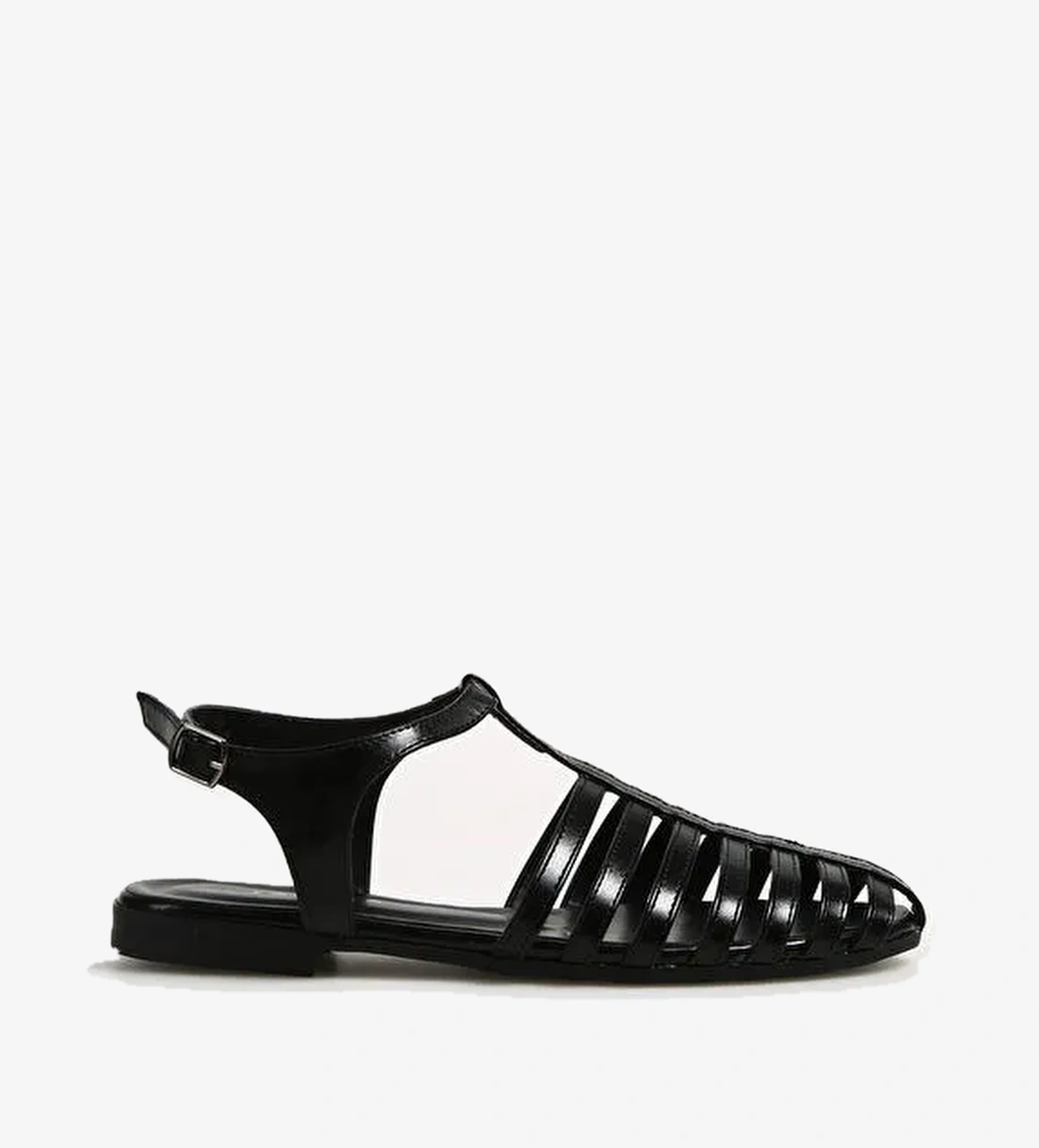 Fabrika Siyah Kadın Sandalet NASEEM