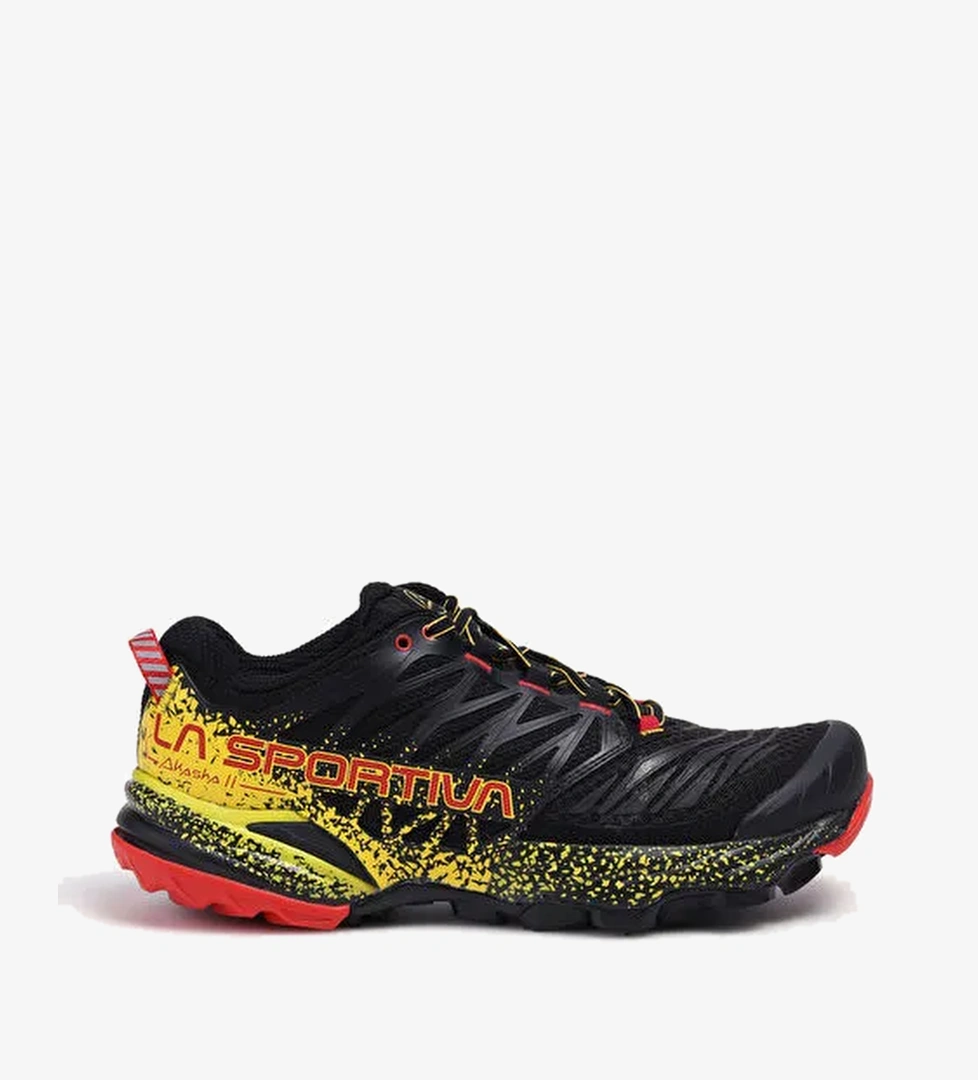 La Sportiva A56A999100 AKASHA II Siyah - Sarı Erkek Outdoor Ayakkabı - Görsel 1