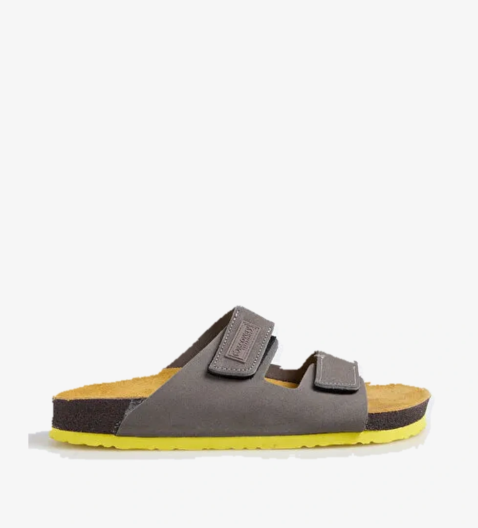 Discovery Expedition Taş Erkek Deri Terlik NEDA