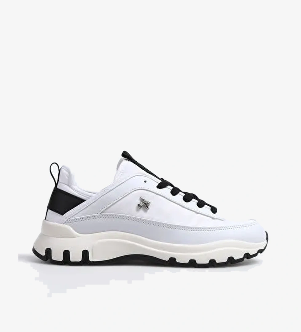 Fabrika Beyaz-Siyah Kadın Sneaker JAIME - Görsel 1