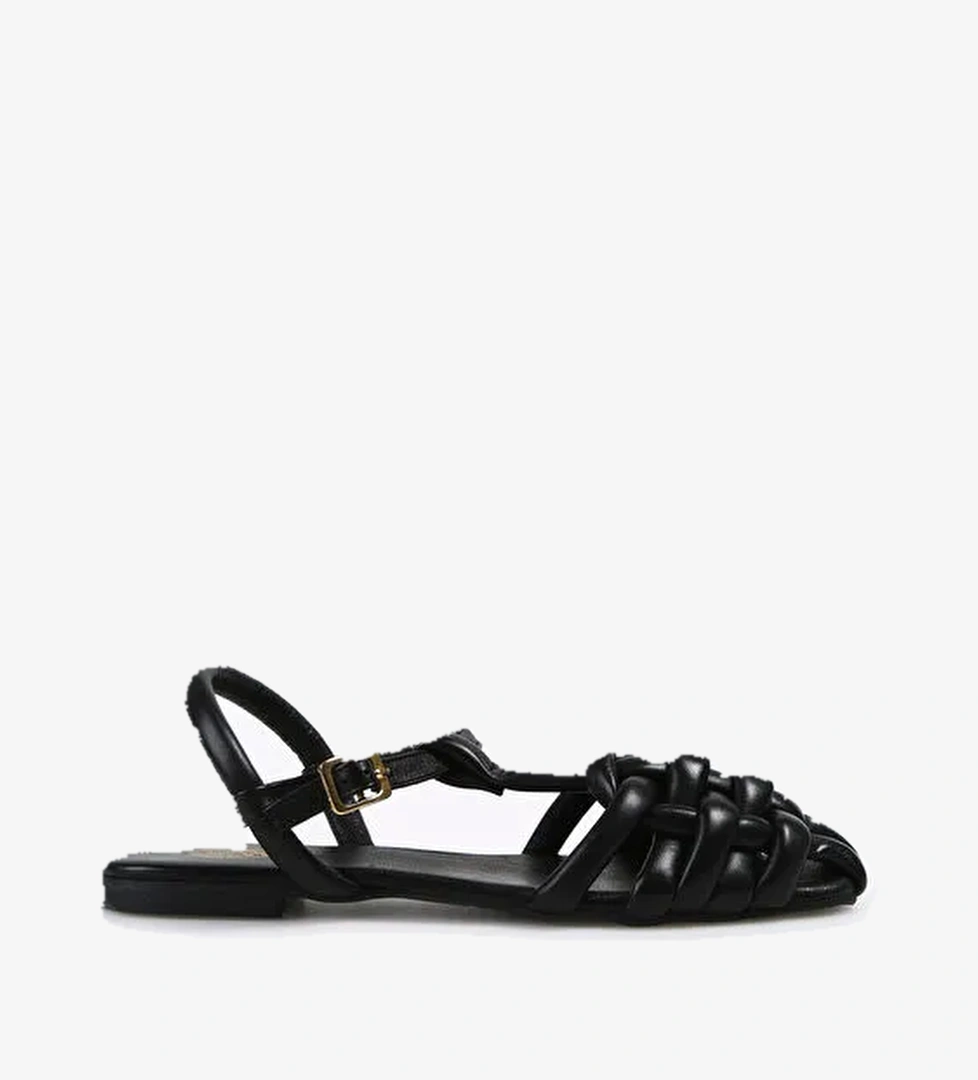 Vince Camuto Siyah Kadın Deri Sandalet CELINA